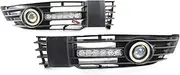 JIUYIN Car Daytime Running Fog Light Fit For Passat B5 B5.5 2001-2005 Grille Cover LED DRL Car DRL lights