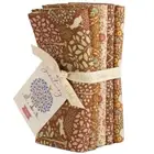 Patchwork Quilting Fabric Tilda Sanctuary Caramel Ochre FQ 5 Pack