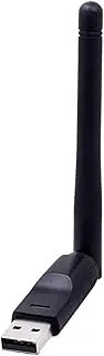 USB WiFi Adapter - Wireless Network Dongle, Computer Network Adapters | High Gain Working Frequency with 2.4g, Plug and Play Connectivity for Enhanced Signal Reception for Pc Desktop Laptop