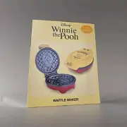 Winnie the Pooh Waffle Maker Electronic Kitchen Disney Uncanny Brands 2024 - New