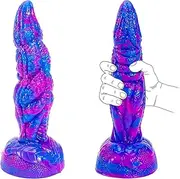 Fantasy Monster Dragon Knot Dildo, 8 inch Big Long Wolf Dog Dildo Sex Toys for Men,Tentacle Thick Suction Cup Dildo Sex Toy, Giant Huge Alien Dildo Anal Toys G spot Massage Dildos Adult Toys for Women
