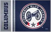 FANMATS 19260 Columbus Blue Jackets Starter Mat Accent Rug - 19in. x 30in. | Sports Fan Home Decor Rug and Tailgating Mat Uniform Design
