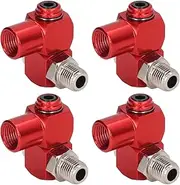 360 Degree Air Hose Connector, NPT Thread Industrial Air Fittings, Pneumatic Tool Adapter, for Pneumatic Tool