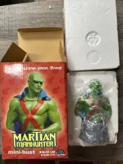 DC Direct Martian Manhunter Mini Bust Statue Justice League