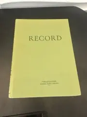 Green Military Log Books / Record Books / Memorandum Books - 192 Total Pages