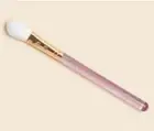SLMISSGLAM Brush SG62 Blush Highlight Contour Jeweled Rose Gold Glitter Handle