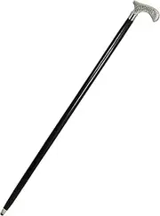Handmade 90cm Indian Walking Stick - Wooden Canes and Walking Sticks for Men - Walking Cane with Brass Handle
