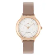 RADLEY Respects Solar Watch with Mop Grey Dial Leather Strap RYR21522