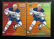 2023-24 Upper Deck Allure - Connor Mcdavid Color Flow Lot OrangeYellow RedOrange
