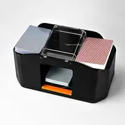 QUICARD 2000mAh Low Noise Rechargeable Card Shuffler for 2 Card Sets Automatic Electric Mixer