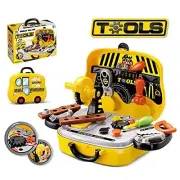 Pichoi Toddler Tool Set for 3 4 5 Year Old Tool Box for Kids Boy Toy for Age 3-6