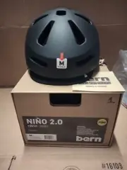 Bern Nino 2.0 Mips Cycling Youth Helmet Unisex Medium Matte Black
