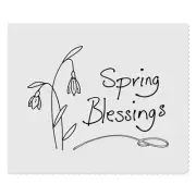 2 x 'Snowdrop Spring Blessings' Lens Cleaning Cloths (LC00031932)
