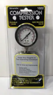 Strandix 1022 Professional Compression Tester Fits 14 mm/18 mm Spark Plug Holes