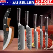 MDHAND Kitchen Chef Knife Japanese Damascus Steel Meat Slicing Cleaver Cutlery