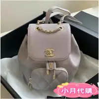 在飛比找蝦皮購物優惠-二手CHANEL香奈兒 backpack 後背包 雙肩包 書