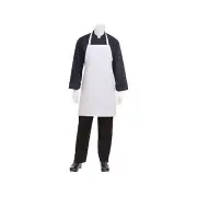 Chef Works Bib Apron - White - APKDC