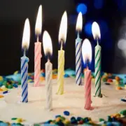 Birthday Candles Cake Party Happy Topper Set Decoration Supplies New 12pcs Quali