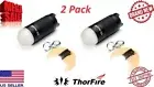 ThorFire Mini LED Keychain Flashlight Super Bright 120 Lumen 2 Pack.Uses CR123A