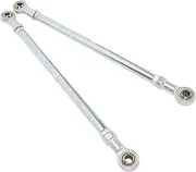 1 Pair 295mm Tie Rod Set, High Tensile Steel Alloy for Go-Kart ATV Drift Trike Quad Mini Bike 8mm Precise Fit for Racing and Durability