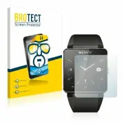 Sony Smartwatch 2 , 2 x BROTECT® HD-Clear Screen Protector, hard-coated