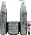 Firenze Silver Hair Shampoo 10.1 oz, Conditioner 10.1 oz & Mask Treatment 13.5oz