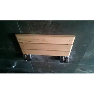 【衛浴的醫院】北美檜木椅 G-053-2 適合 蒸氣、淋浴專用摺疊淋浴椅可承受130公斤 (鉻)