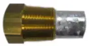 Caterpillar Engine Zinc 6L2016 Zinc Anode 3/4 inch NPT x 3/4 inch Length Plug (E
