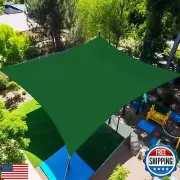 Artpuch 8'x10' Sun Shade Sail Curved Commercial Outdoor Shade Cloth Dark Gree