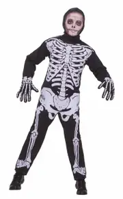 Skeleton Boys Budget Halloween Costume