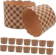 LAPYAPPE 50pcs Paper Cupcake Liners Greaseproof Baking Cups for Muffins Cakes and Desserts for Weddings Birthdays and Celebrations Compact with Vibrant Design