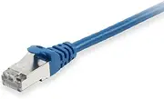 606200 Cat.6A S/FTP Patch Cable, Blue, 0.15 m