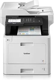 Brother MFC-L8900CDW Colour Laser Multi-Function Centre, Wireless/USB 2.0/Network/NFC, Printer/Scanner/Copier/Fax Machine, 2 Sided Printing, A4 Printer, Business Printer, White, Large