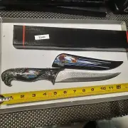 13" Collectible Eagle Knife - Black 8" Blade