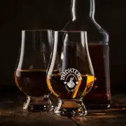 Custom Engraved Michter's Whiskey Tasting Glass – 6 oz Authentic Glencairn