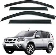 Car Window Deflector, Compatible with Nissan Rogue X-Trail T30 2001-2007 Window Visor WeatherShield Cover Protection