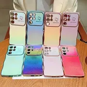 Phone Case For Samsung Galaxy S24 Ultra Plus S23 Ultra Plus S22 Plus Ultra S25 Ultra Back Cover With Magsafe Shockproof TPU Plating
