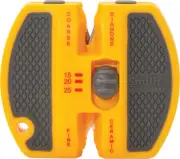 Smith's Sharpeners Gray/Yellow TPE Two-Step Knife Sharpener 50917
