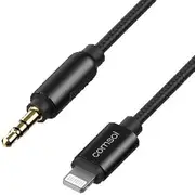 Comsol Lightning to 3.5mm Audio Cable 1m Black