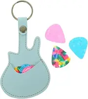 QUMIIRITY 1 Set Guitar Pick Bag Guitar Pick Variety Pack Guitar Pick Set Electric Guitar Pick Guitar Pick Keychain Guitar Pick Case Guitar Picks Guitar Pick for Electric Guitar Pu Blue