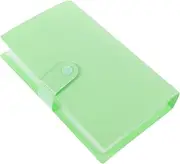 HOOTNEE Coin Collection Holder Album Portable Currency Storage Book Thick Pages with Moisture Protection Texture for Collectors Compact Design for Easy Carrying and Storage Light Green