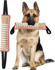 Dog Tug Toy Dog tug of war Toys for Aggressive chewers Agitation Stick Suitable