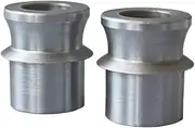 CRS M8 to M22 High Misalignment Insert Spacers Fit for Heim Joint Rod End Bearing Ball Joint Rod(M10 to M8 2pcs)