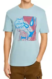 Junk Food Mens Spider-Man I'm Amazing Graphic Tee XXL Blue