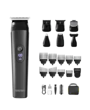 Transform-U Stainless Steel Super-Close+ Trimmer - Black