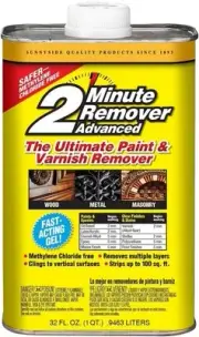 Sunnyside 63432 2-Minute Remover Advanced Paint & Varnish Gel, Quart