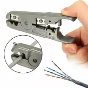 RJ45 RJ11 Cat6 Cat5 Punch Down Network LAN UTP Cable Wire Stripper Cutter Plier