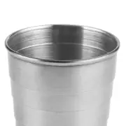 New Collapsible Cup Portable Outdoor Cup Stainless Steel Cup Mountaineering Camp