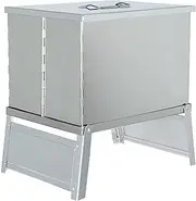GT Outdoors Portable Smoker Grill - Outdoor Smoker and Grill - Small Smoker Grill - Ideal for camping, fishing and outdoors - Double Level