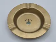 Rolex Cigar or Cigarette Ashtray Swiss Made Gorgeous Rolex GOLD!